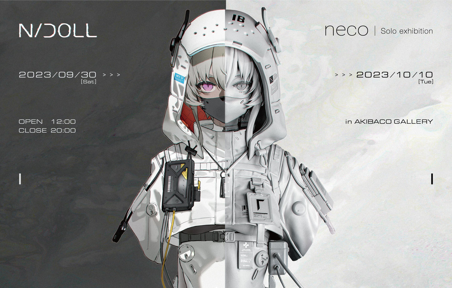 neco Solo exhibition <br>-N/DOLL-