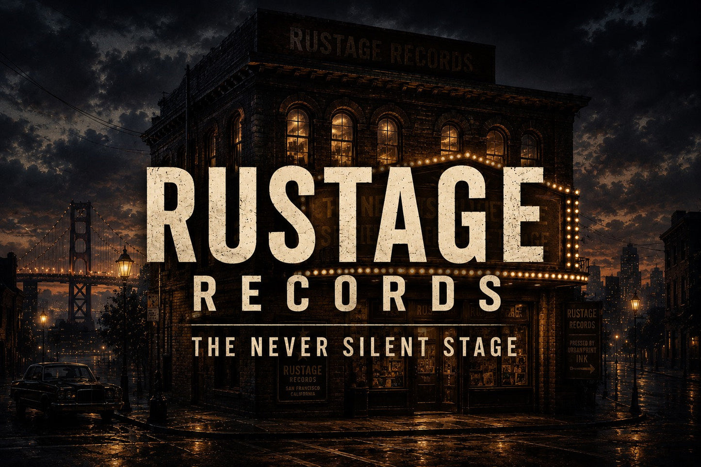 RUSTAGE RECORDS アイテム販売開始