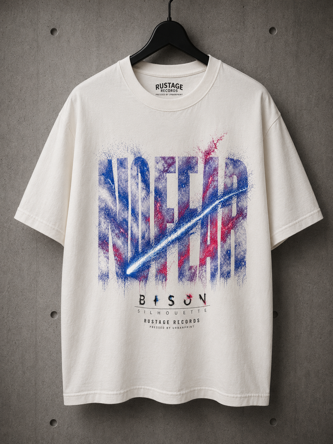 
                  
                    THE BISON SILHOUETTE - NO FEAR -Ivory-
                  
                