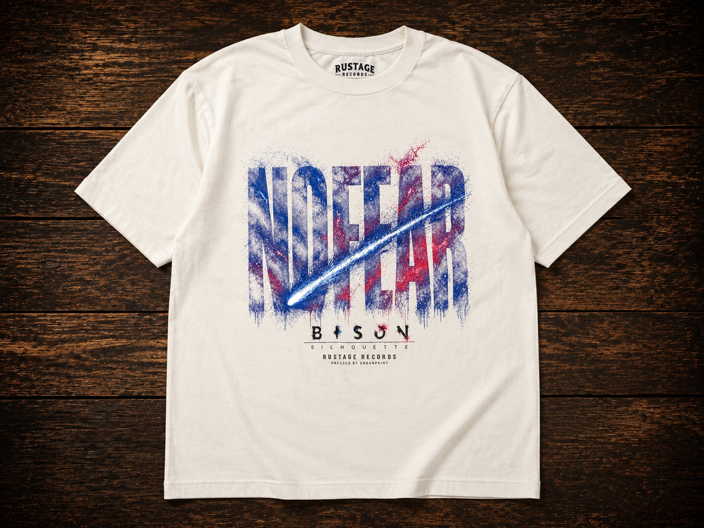 
                  
                    THE BISON SILHOUETTE - NO FEAR -Ivory-
                  
                