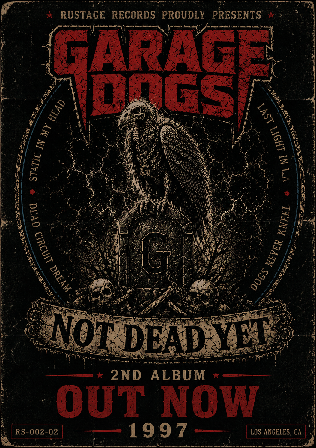 
                  
                    GARAGE DOGS – NOT DEAD YET
                  
                