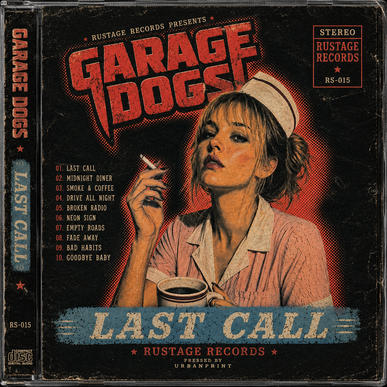 
                  
                    GARAGE DOGS - LAST CALL -Faded Black-
                  
                