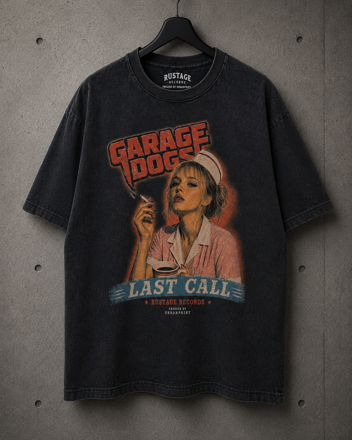 
                  
                    GARAGE DOGS - LAST CALL -Faded Black-
                  
                