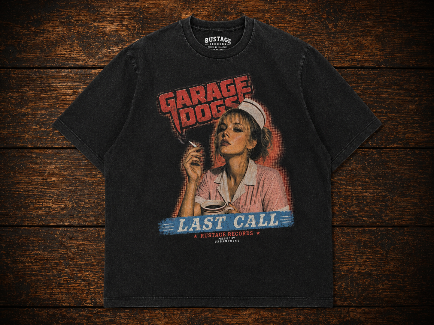 
                  
                    GARAGE DOGS - LAST CALL -Faded Black-
                  
                